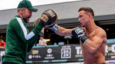 Andy Lee and Paddy Donovan 