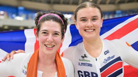 Sophie Unwin piloted by Jenny Holl celebrate