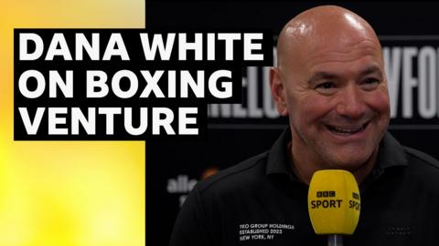 Dana White smiling