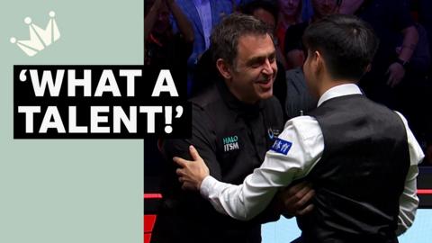 Zhao Xintong & Ronnie O'Sullivan