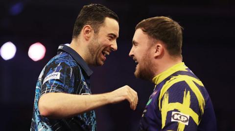 Luke Humphries and Luke Littler