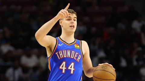 Nikola Topic in action for Oklahoma City Thunder