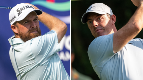 Shane Lowry and Rory McIlroy