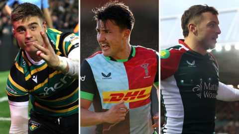 Tommy Freeman, Marcus Smith and Adam Radwan