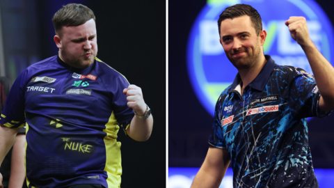 Luke Littler and Luke Humphries